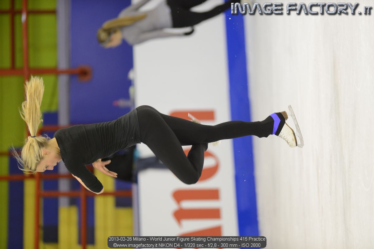 2013-02-26 Milano - World Junior Figure Skating Championships 415 Practice
